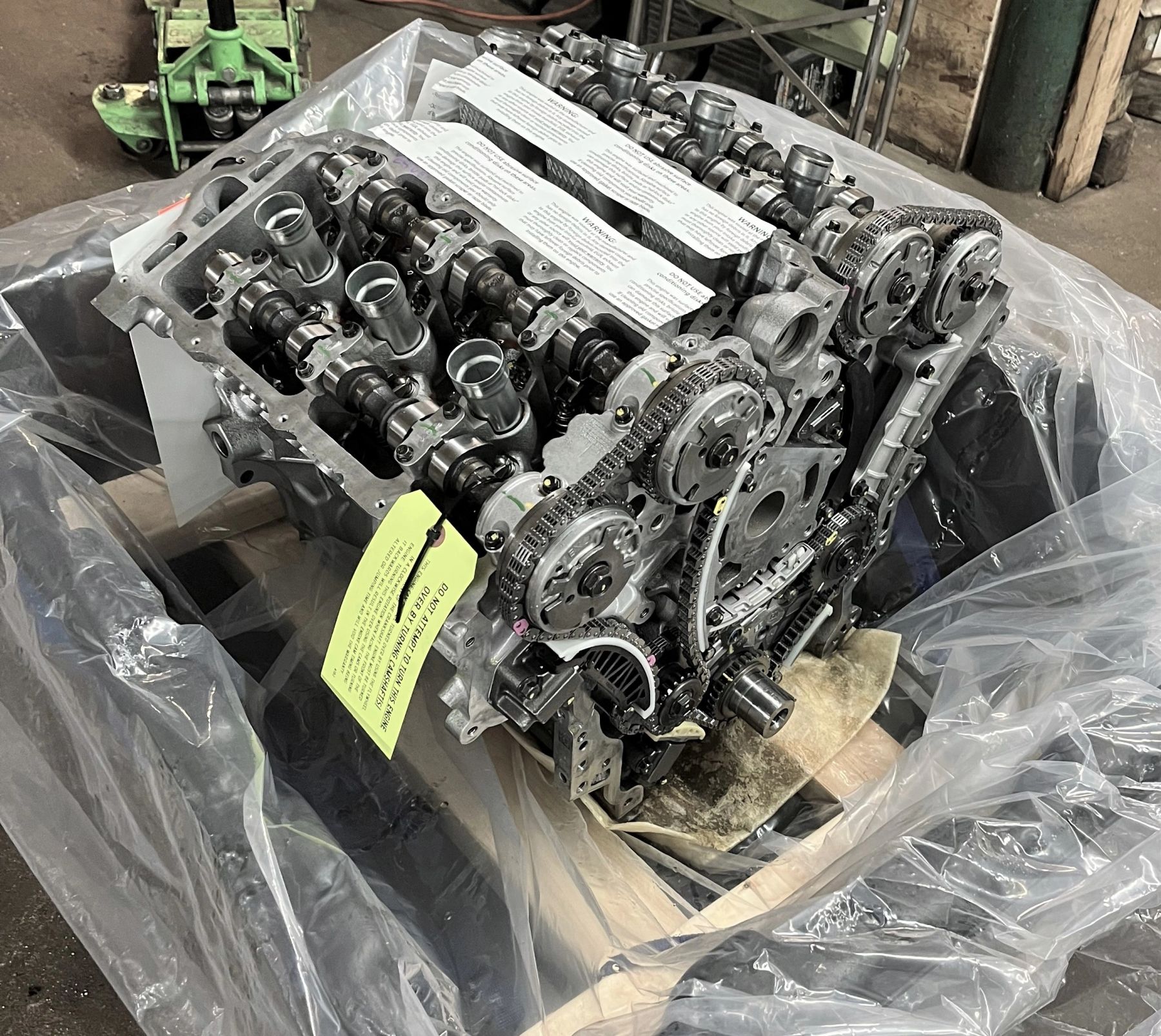 Engine work in progress